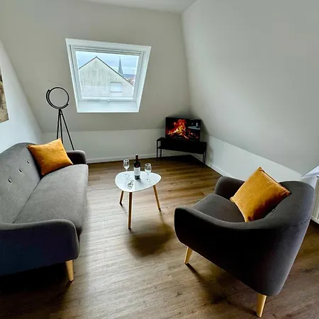 Auszeit - Modern Zentral, Sauna, Balkon, Parkplatz Bad Salzuflen