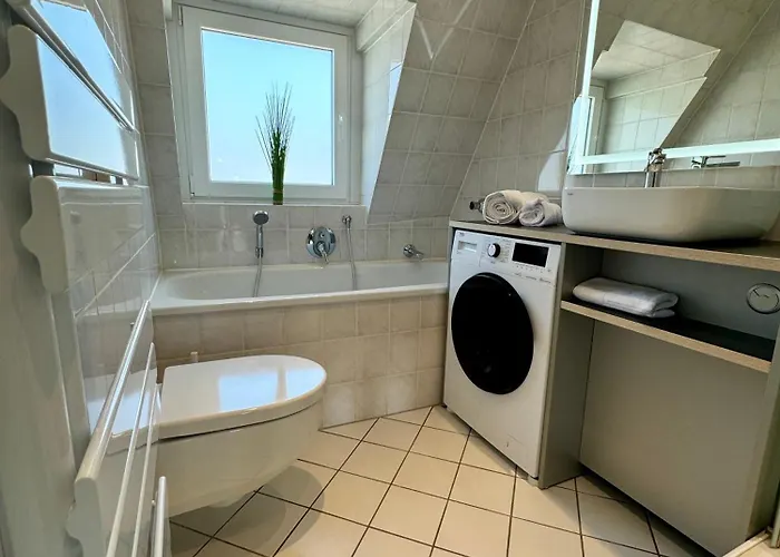 Appartement Auszeit - Modern Zentral, Sauna, Balkon, Parkplatz Bad Salzuflen